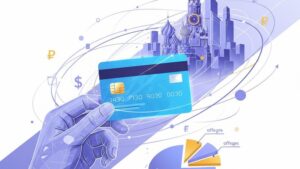Современная иллюстрация на тему микрозаймов в Москве, выбор выгодных предложений онлайн.